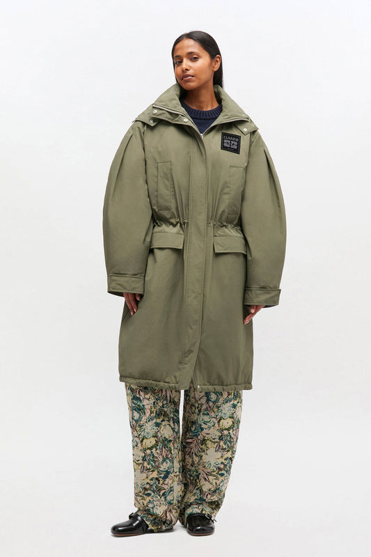 Ripstop Tri-Layer Parka Coat