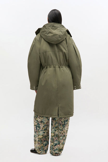 Ripstop Tri-Layer Parka Coat
