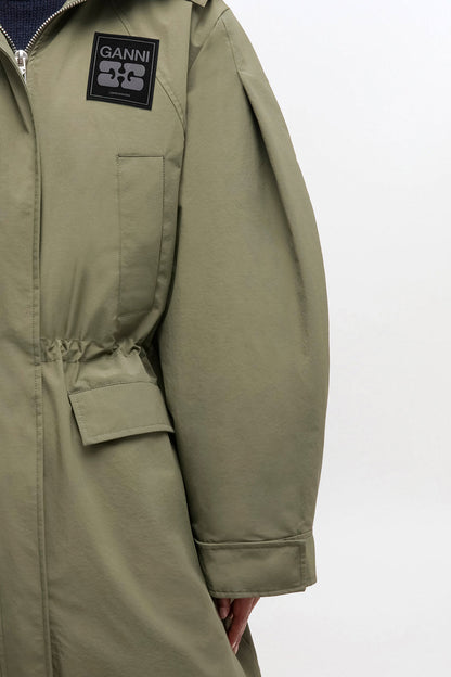 Ripstop Tri-Layer Parka Coat