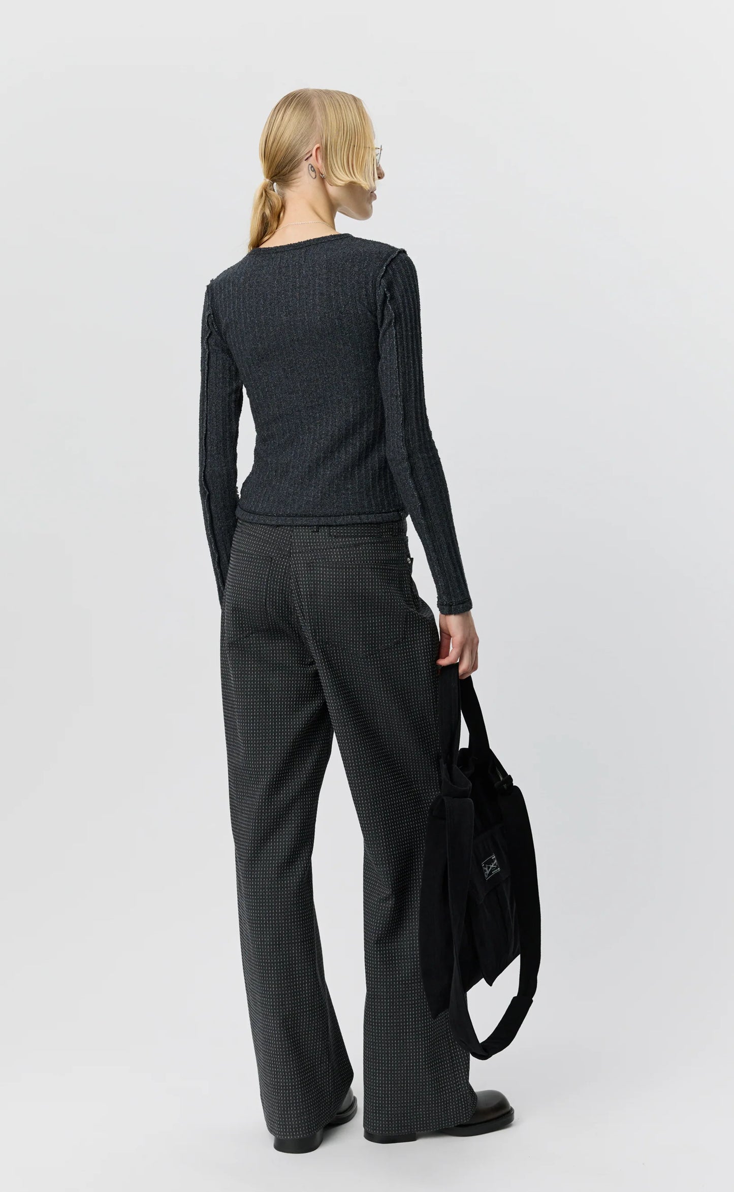 Womens LS Rib Tee
