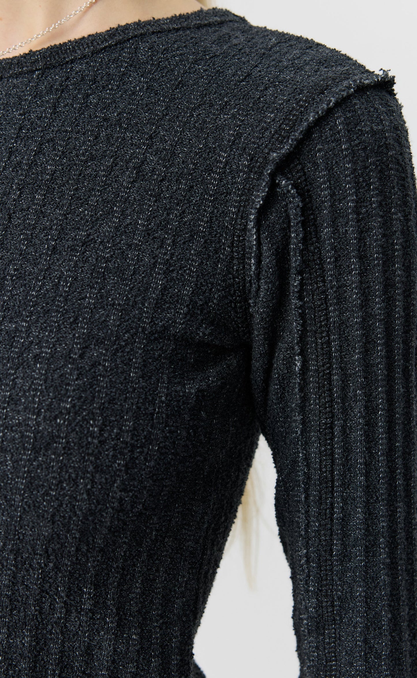 Womens LS Rib Tee