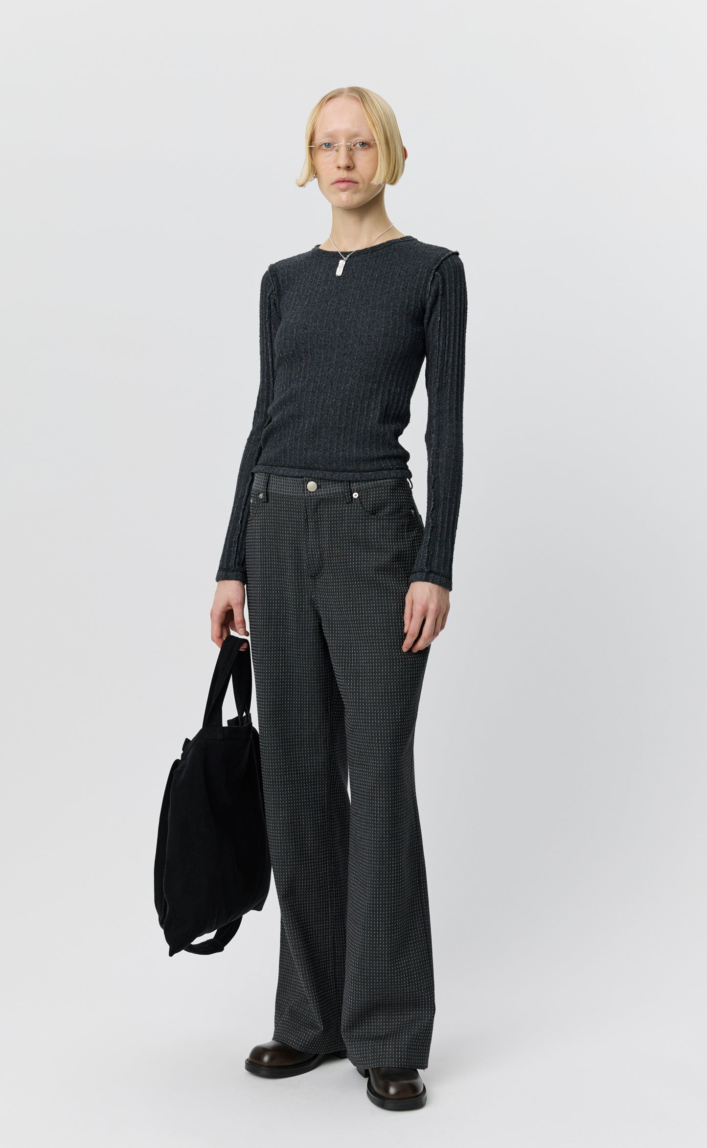 Womens LS Rib Tee