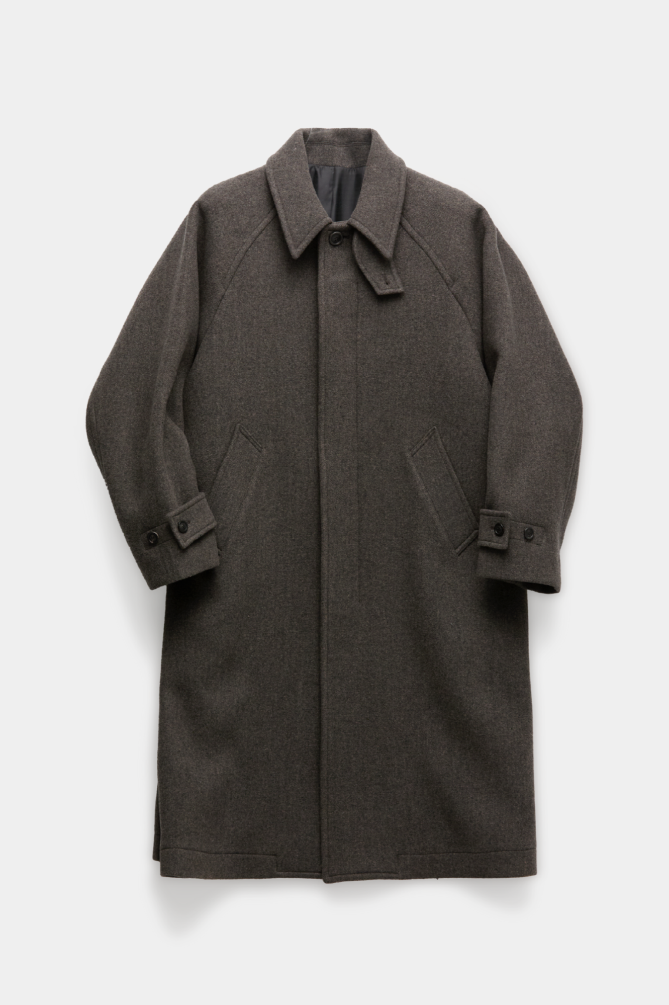 CASHMERE-BLEND BALMACAAN COAT