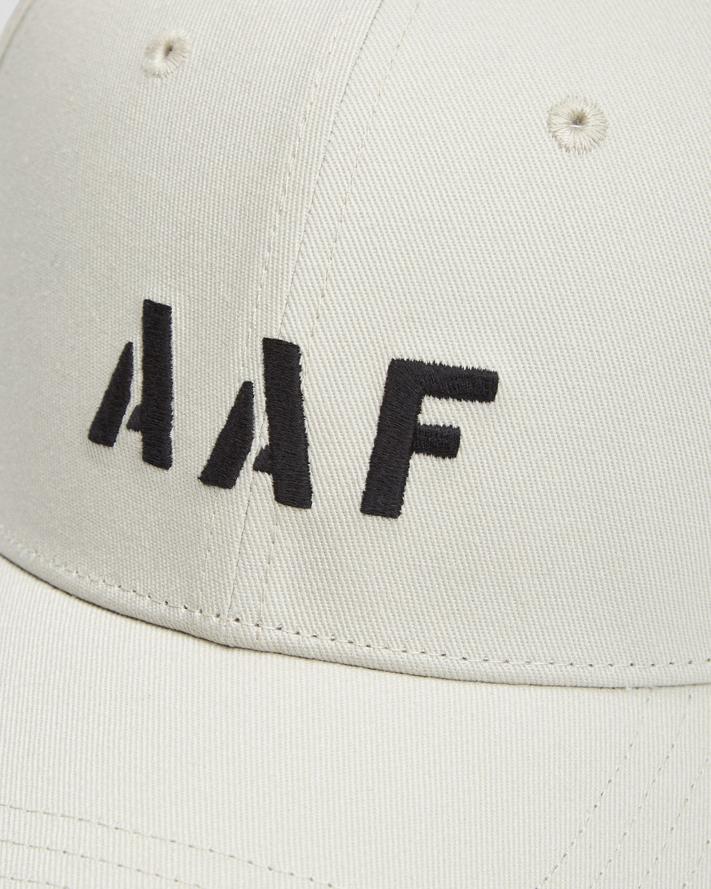Cotton twill logo cap