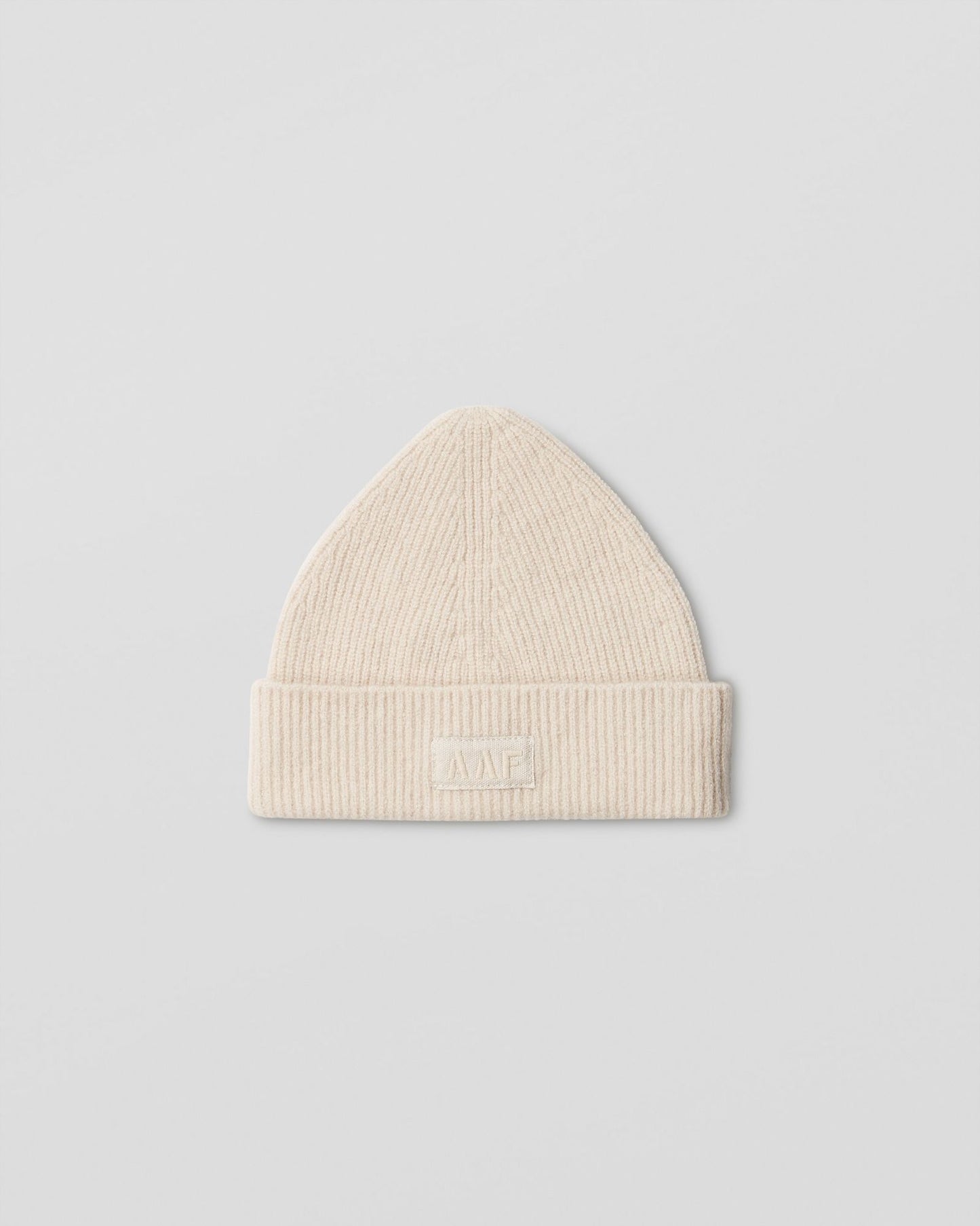 Logo patch beanie
