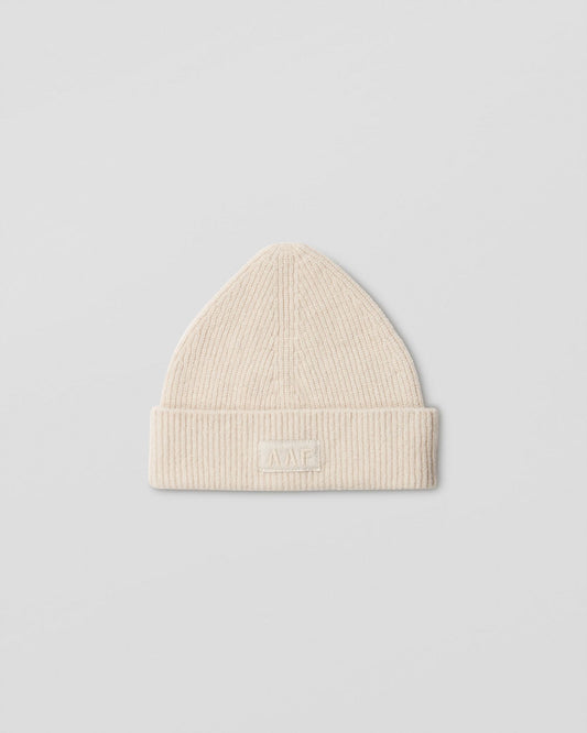Logo patch beanie