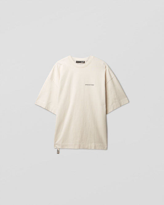 Oversized back logo tee