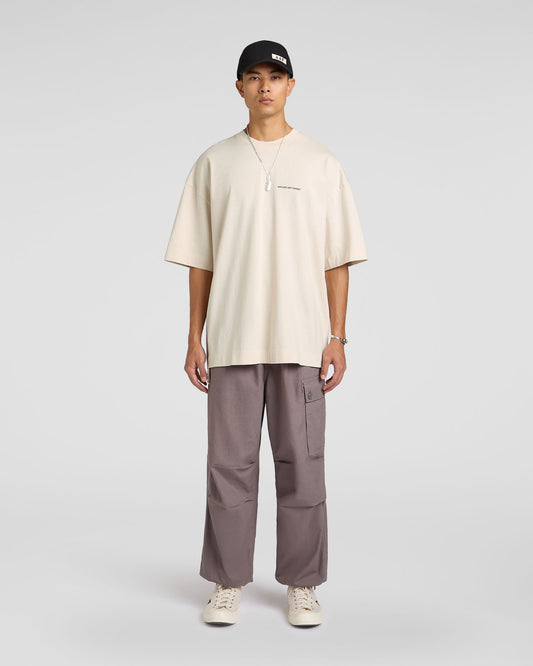 Oversized back logo tee