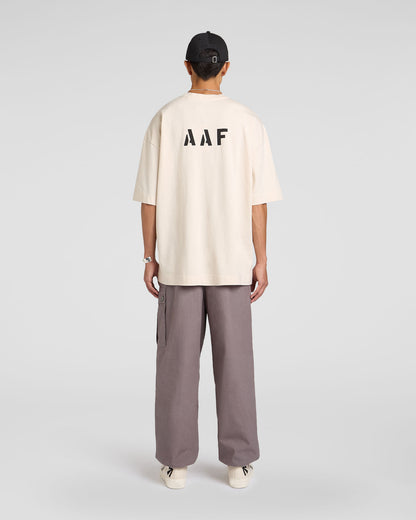 Oversized back logo tee