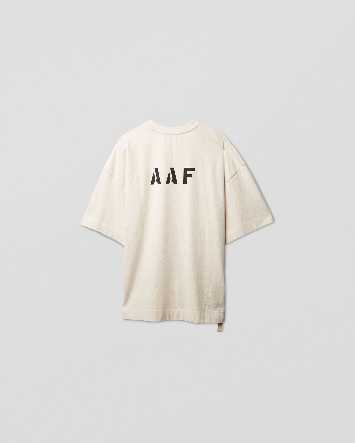 Oversized back logo tee