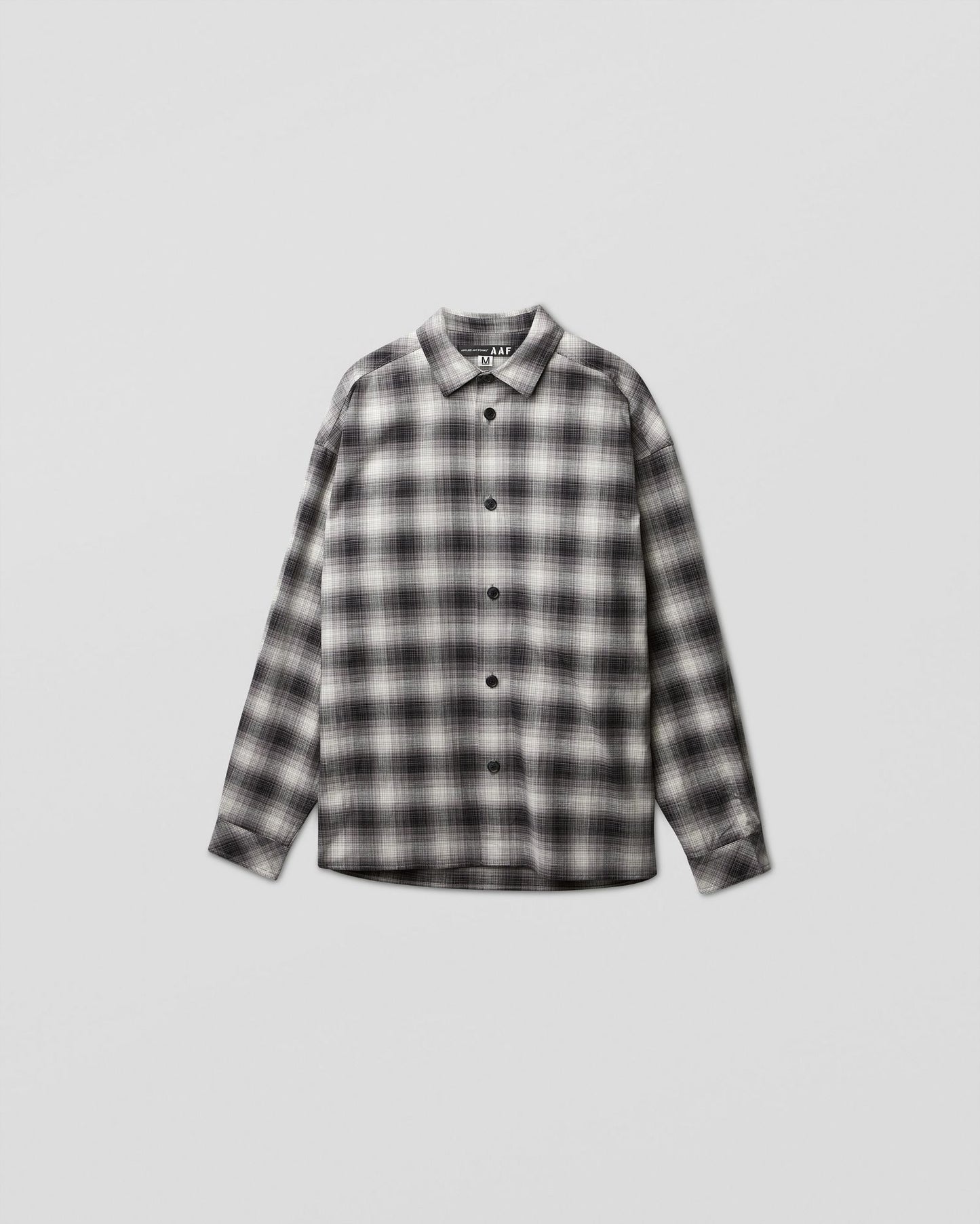 Oversized check shirt