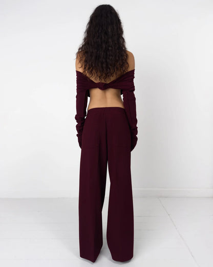 LAY 2 DRAWSTRING TROUSER