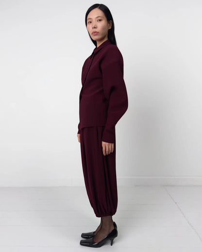 LAY3 POINT COLLAR CARDIGAN