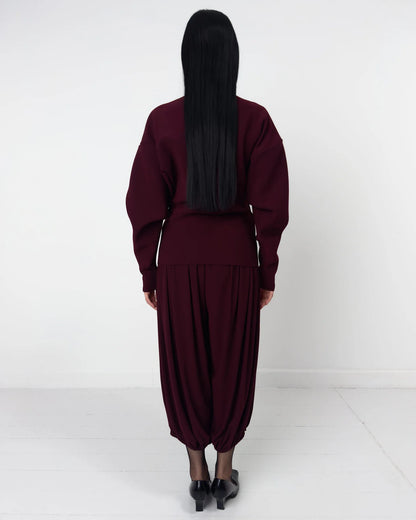 LAY3 POINT COLLAR CARDIGAN