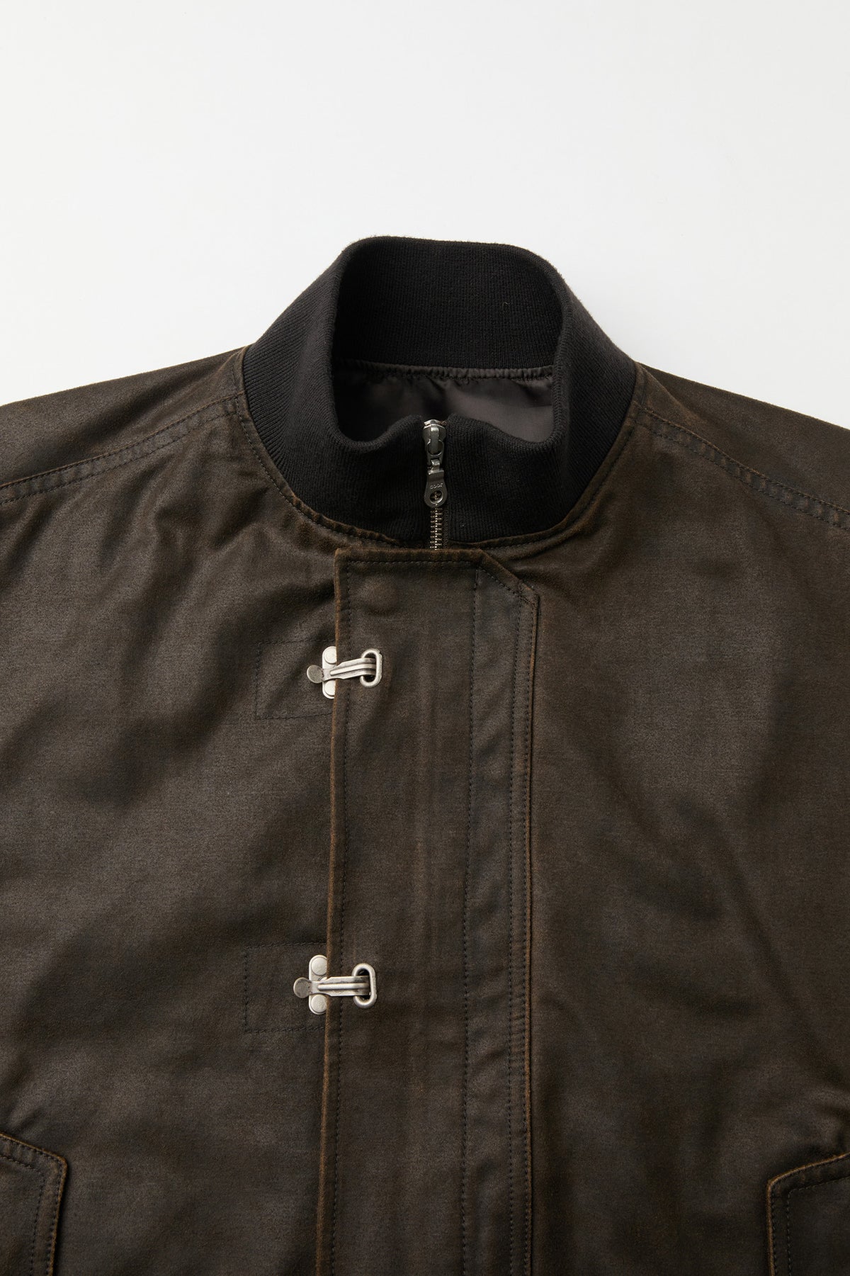 WASHED DECK HOOK BOMBER JACKET