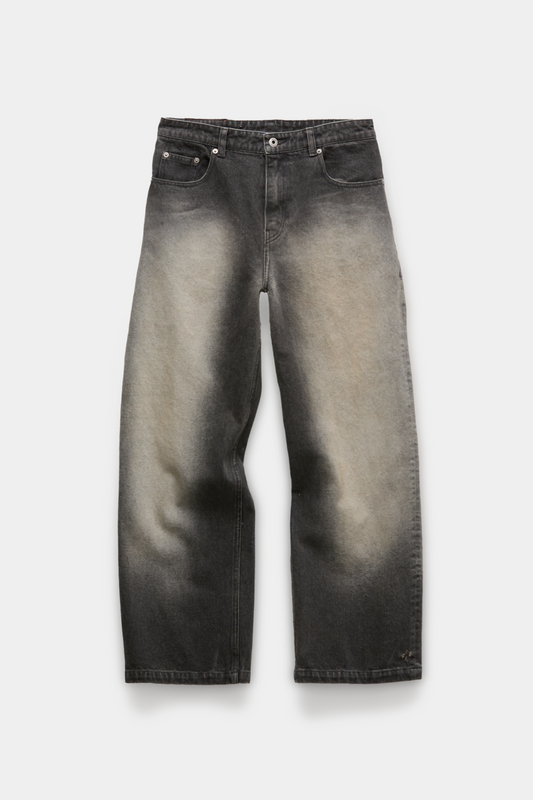 STONE BRUSHED JEANS