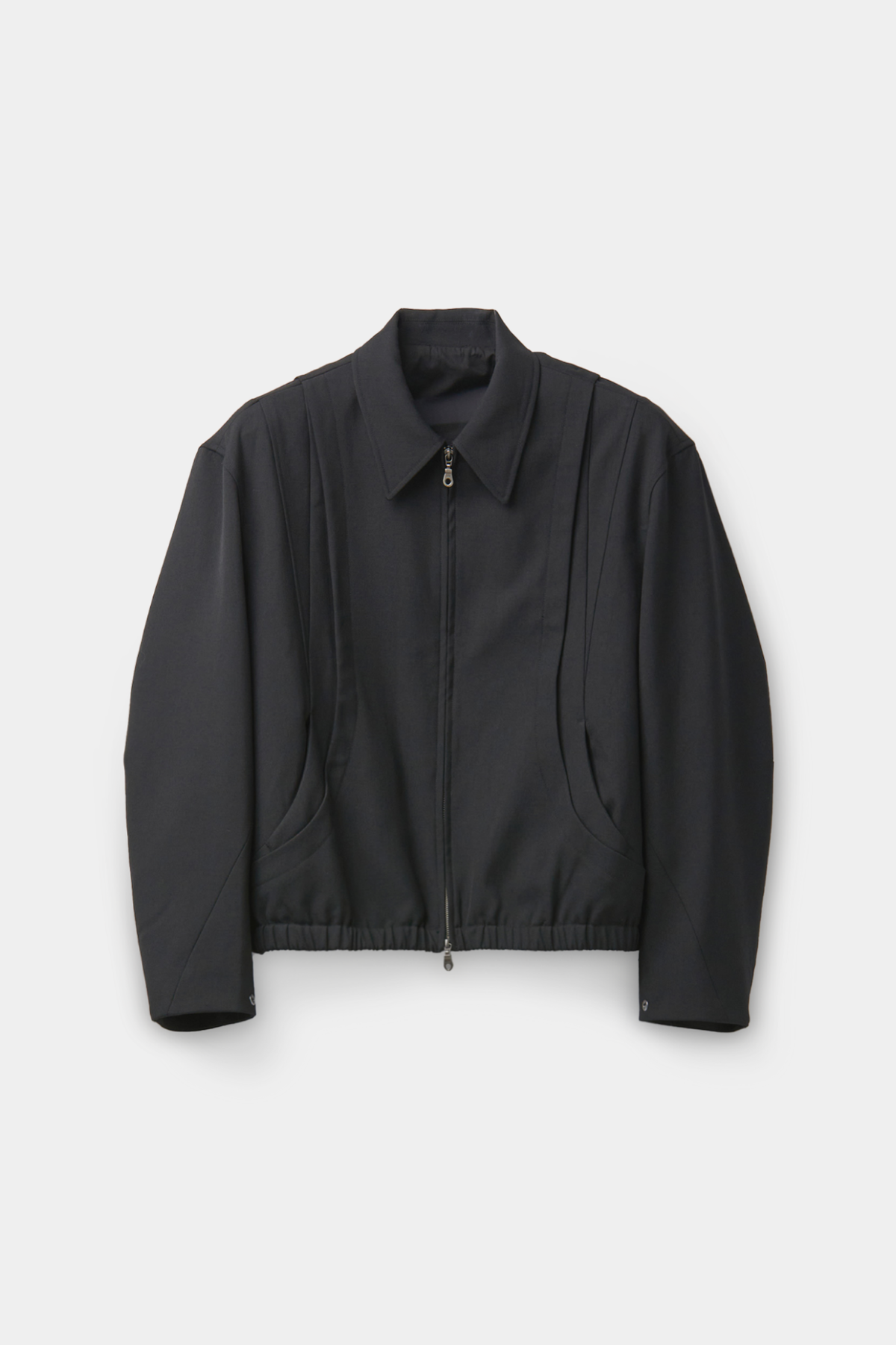 WOOL BLOUSON JUMPER