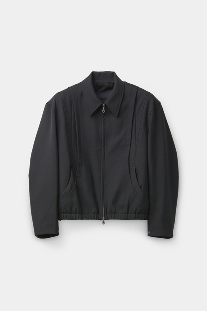 WOOL BLOUSON JUMPER