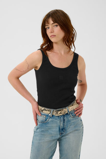 Drew logo top 2.0 - Black