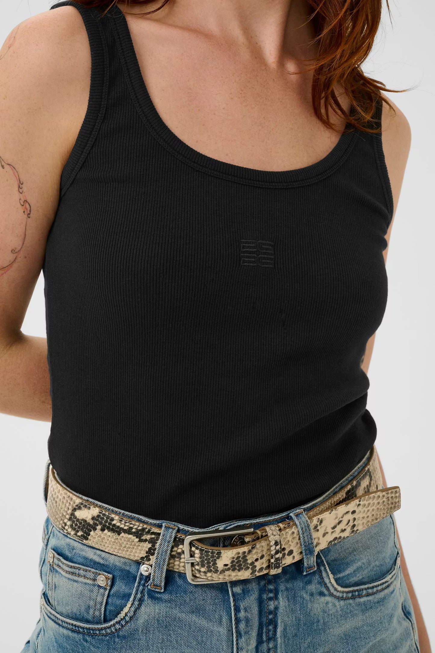 Drew logo top 2.0 - Black