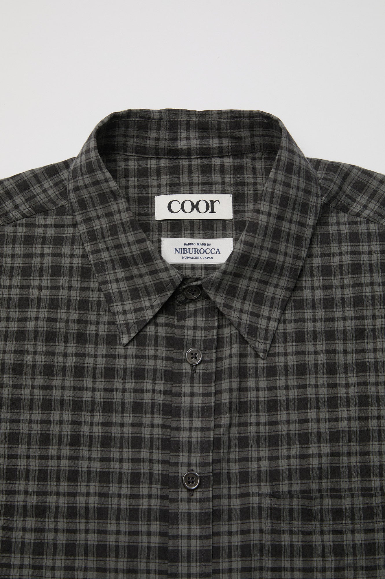 ALTERNATIVE CHECK HALF SHIRT
