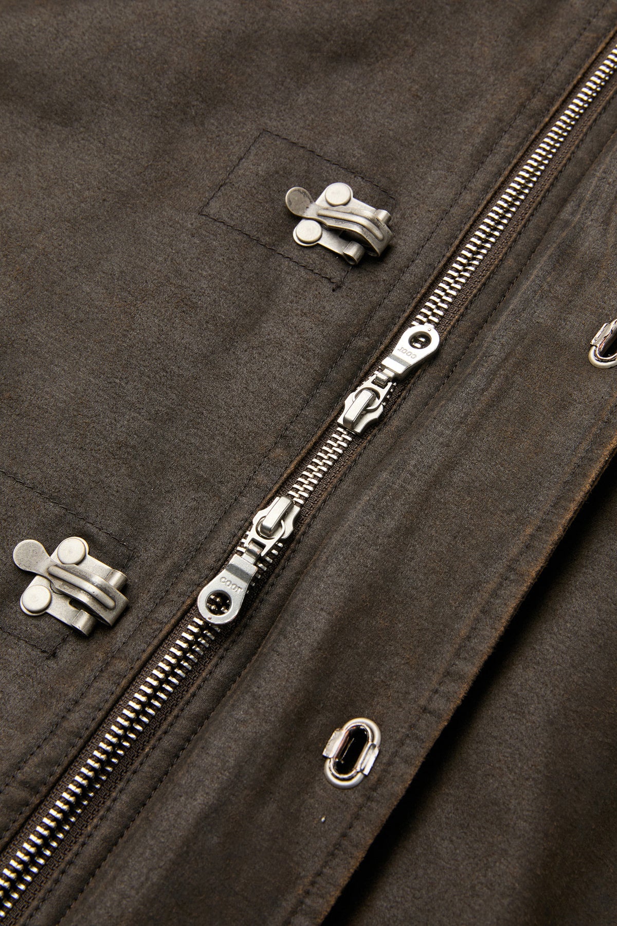WASHED DECK HOOK BOMBER JACKET