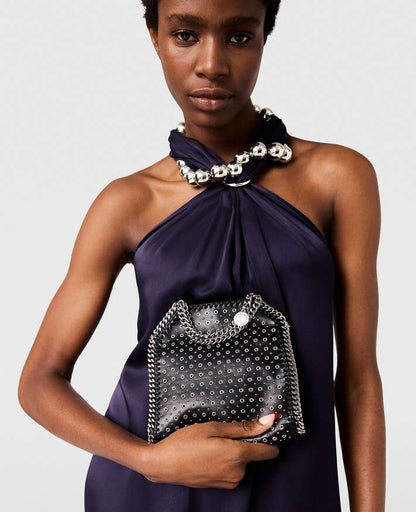 Falabella Eyelet-Stud Tiny Tote Bag