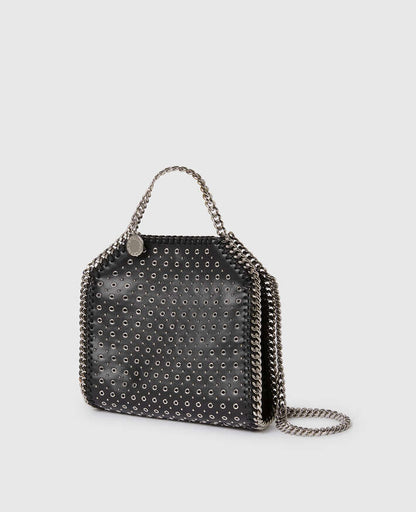 Falabella Eyelet-Stud Tiny Tote Bag