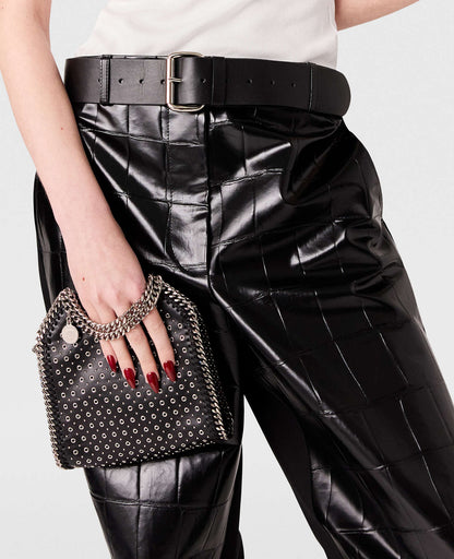 Falabella Eyelet-Stud Tiny Tote Bag