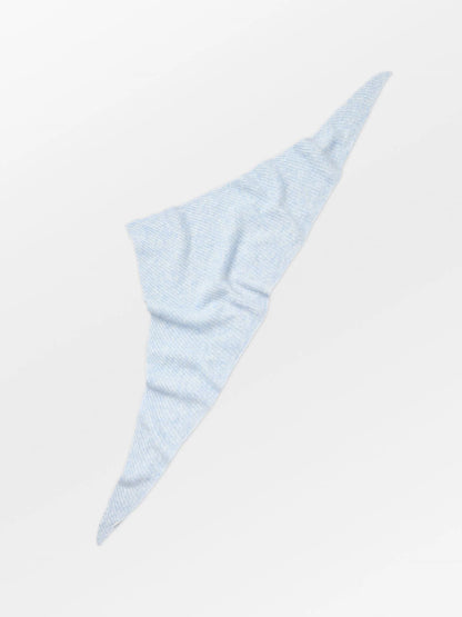 Alpaca-Wool Triangle Scarf