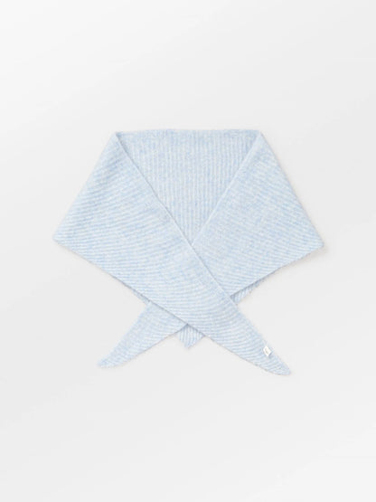 Alpaca-Wool Triangle Scarf