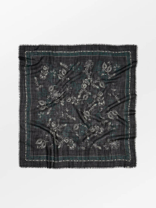 Dotted Flora Woo Scarf