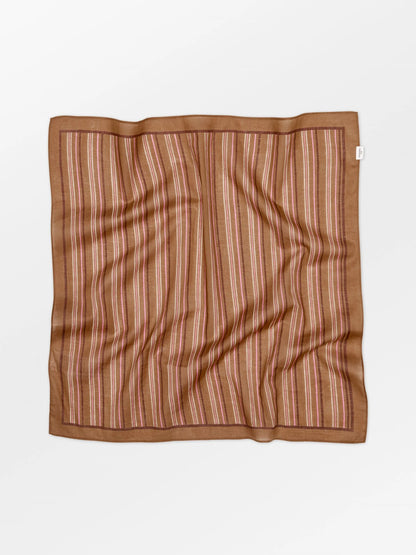 Scallopia Striped Cotta Scarf