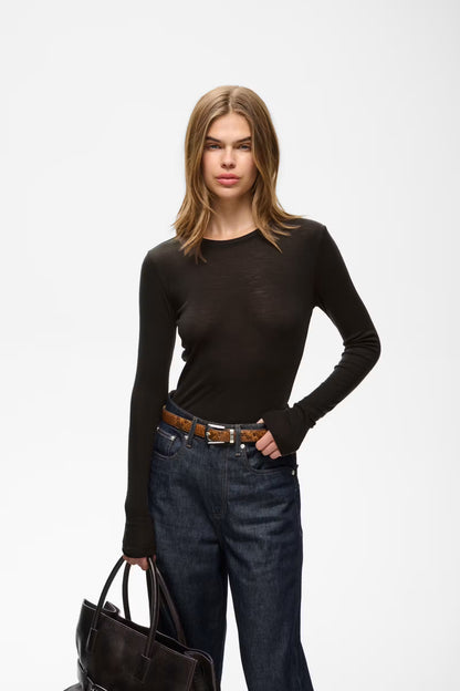 GZninia ls wool roundneck