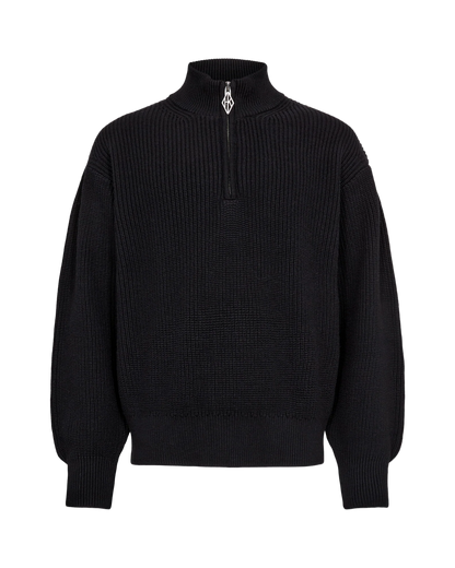 Half Zip Knit Sweater