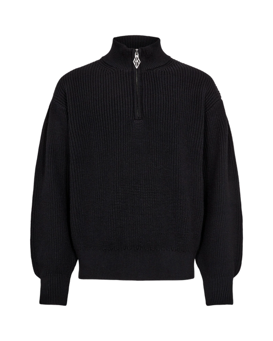 Half Zip Knit Sweater