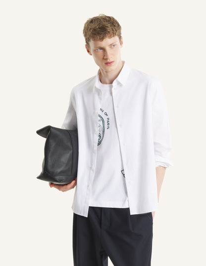 HANDWRITING CASUAL SHIRT