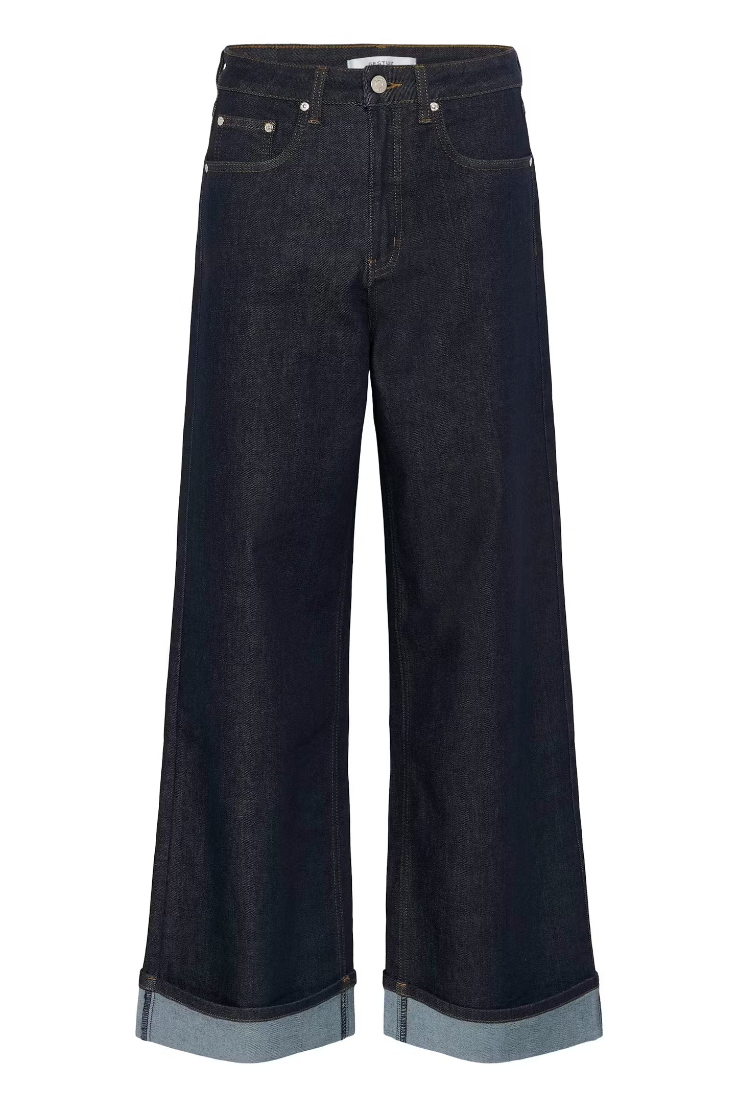 sara HW wide jeans unwashed