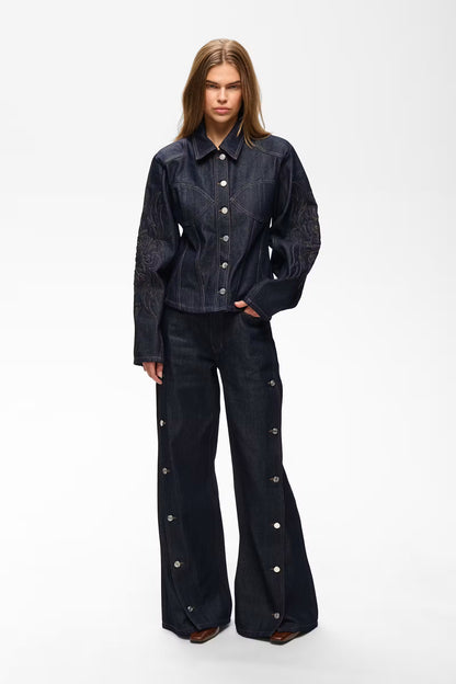 GZthenna HW wide jeans
