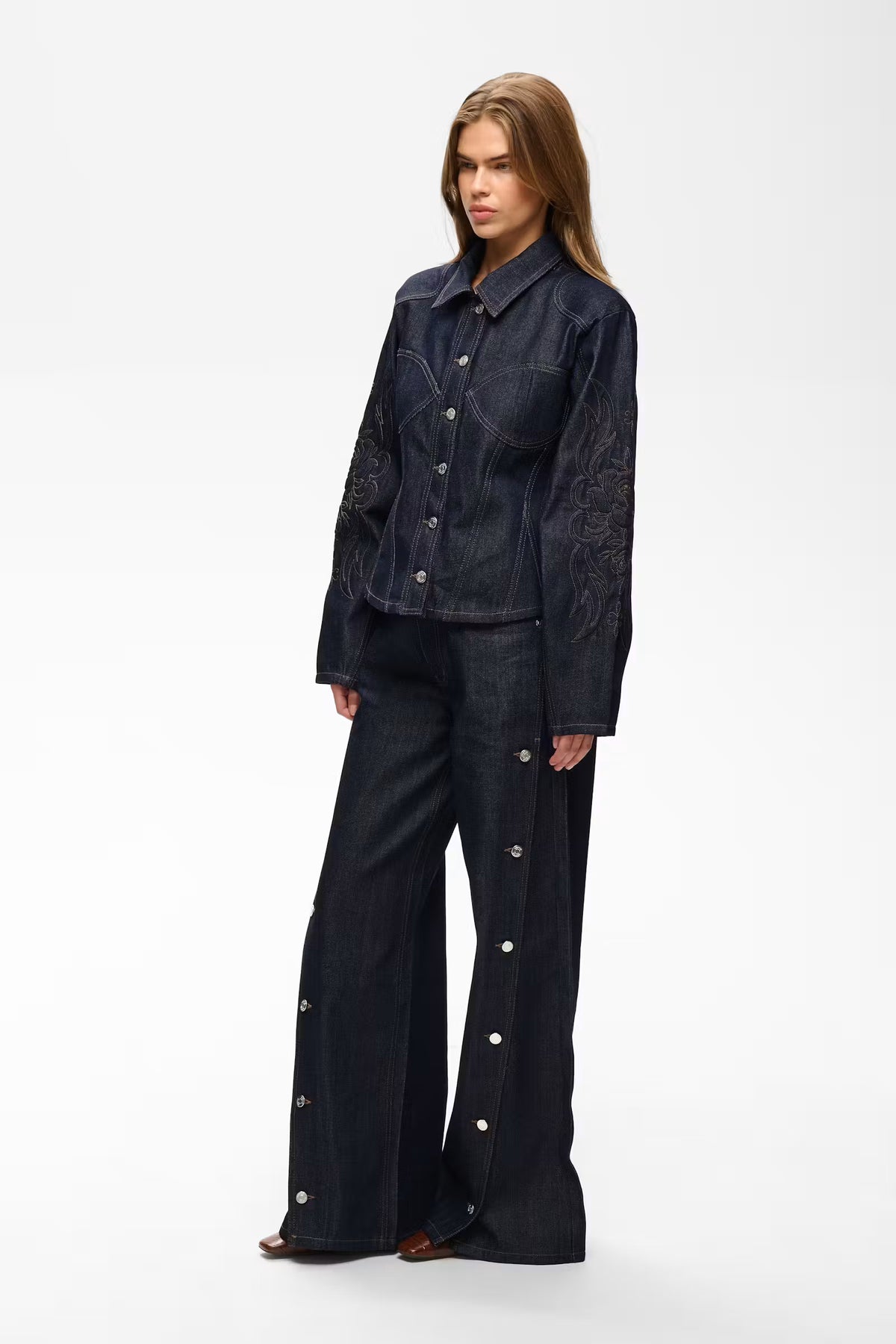GZthenna HW wide jeans