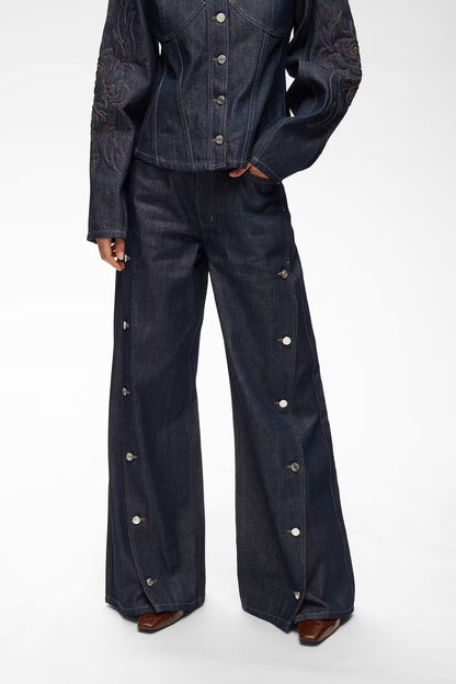 GZthenna HW wide jeans