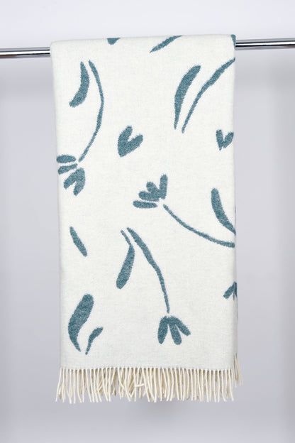 Erna - Teppi - Aqua blue